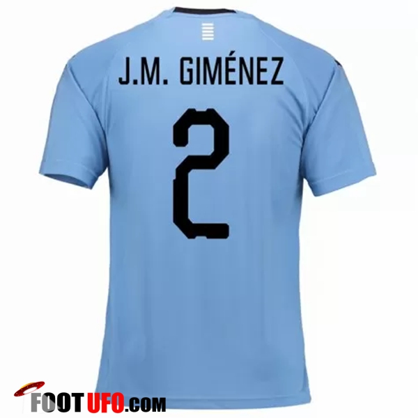 Maillot Foot Equipe De Uruguay (J.M. Giménez 2) Domicile 2018/2019