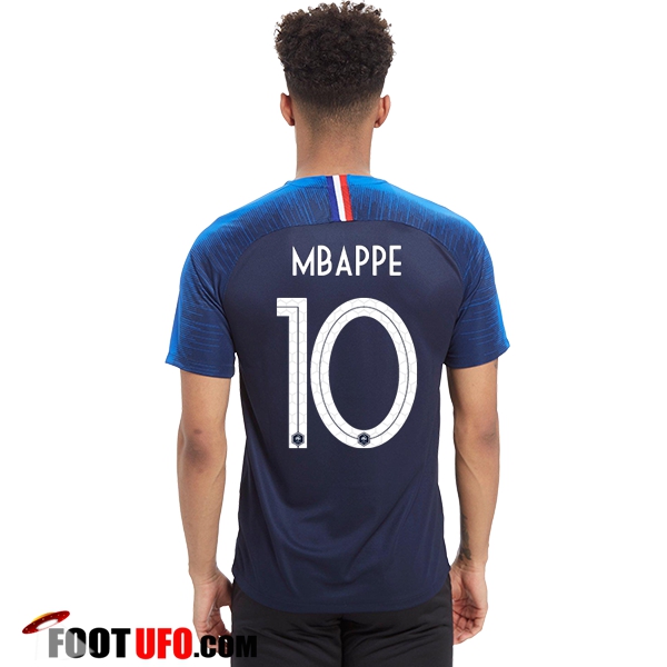 Maillot Foot Equipe de France (Mbappe 10) Domicile 2018 2019