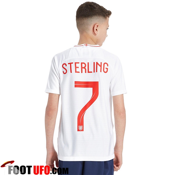 Maillot Equipe de Angleterre Enfants (Sterling 7) Domicile 2018 2019