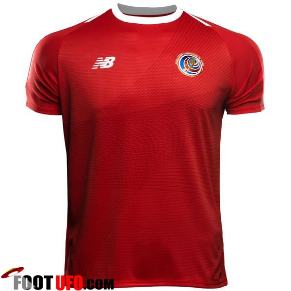Nouveau Maillot Foot Equipe de Costa Rica Domicile 2018/2019 Vente Fiable