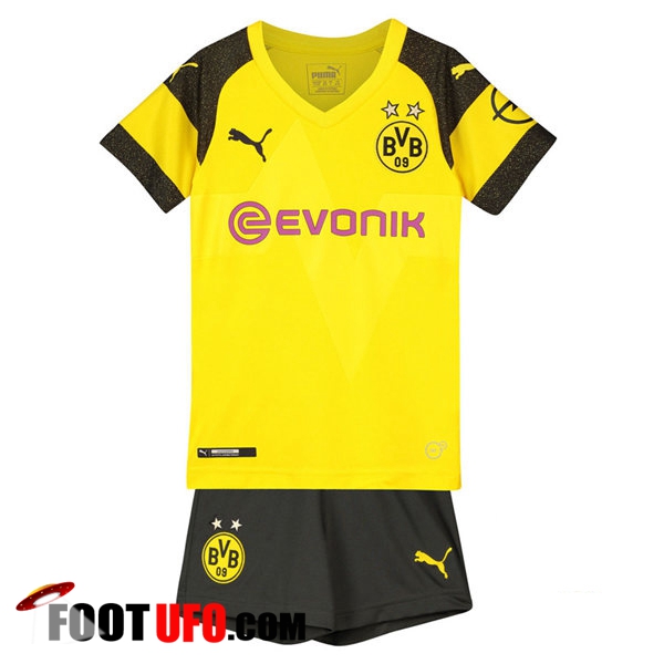 Maillot de Foot Dortmund BVB Enfants Domicile 2018/2019