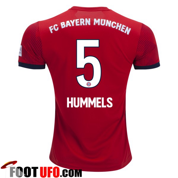 Maillot de Foot Bayern Munich (5 HUMMELS) Domicile 2018/2019