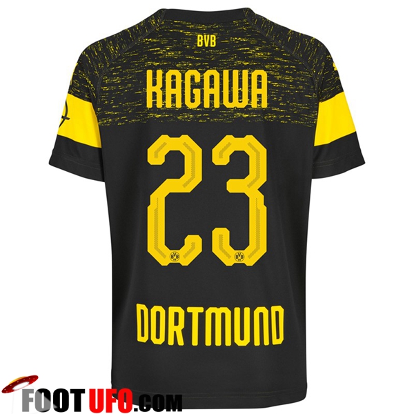 Maillot de Foot Dortmund BVB (Kagawa 23) Exterieur 2018/2019