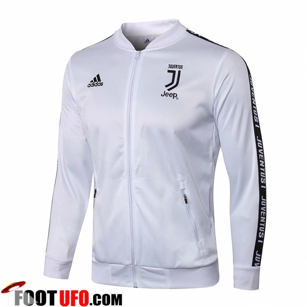 Nouveau Veste Foot Juventus Blanc 2018/19 | Vente Fiable
