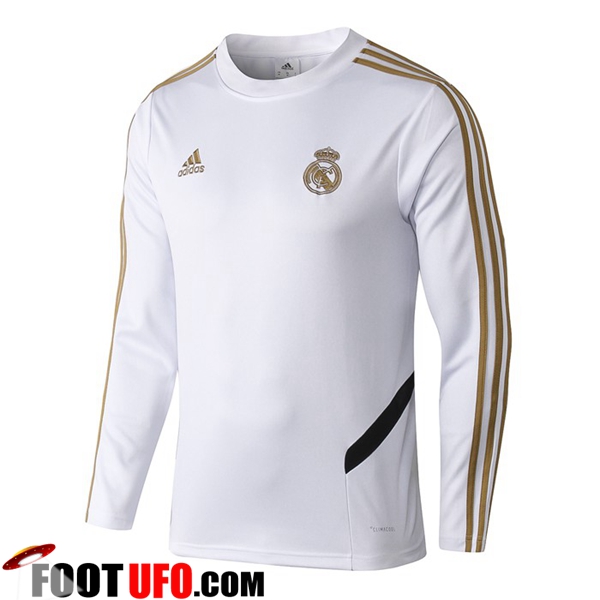 Sweatshirt Training Real Madrid Blanc 2019/2020