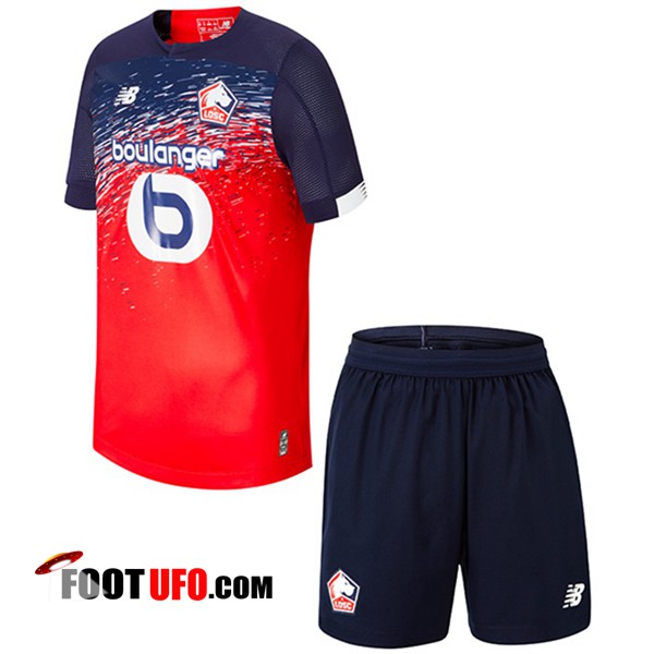 Nouveau Maillot de Foot Lille OSC Enfants Domicile 2019/2020 | Acheter ...