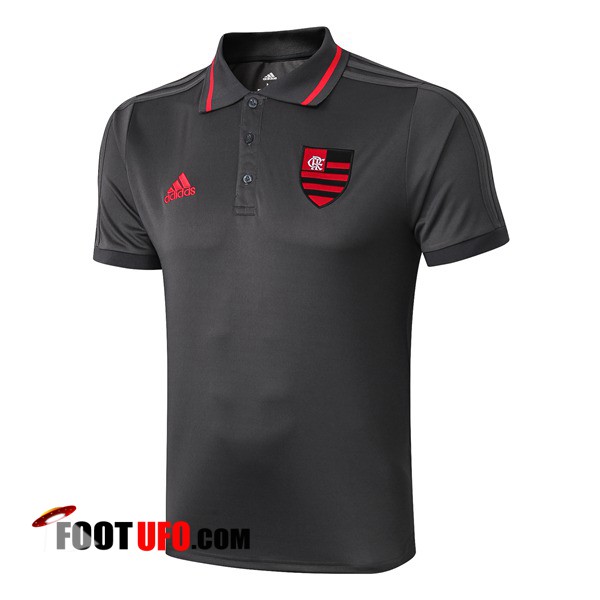 Polo Foot Flamengo Gris 2019/2020