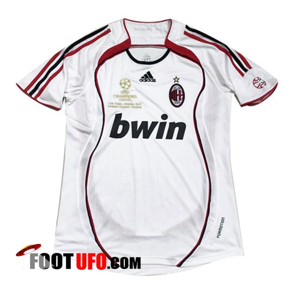 Nouveau Maillot de Foot Milan AC Champion Exterieur 2006/2007 Achat Fiable