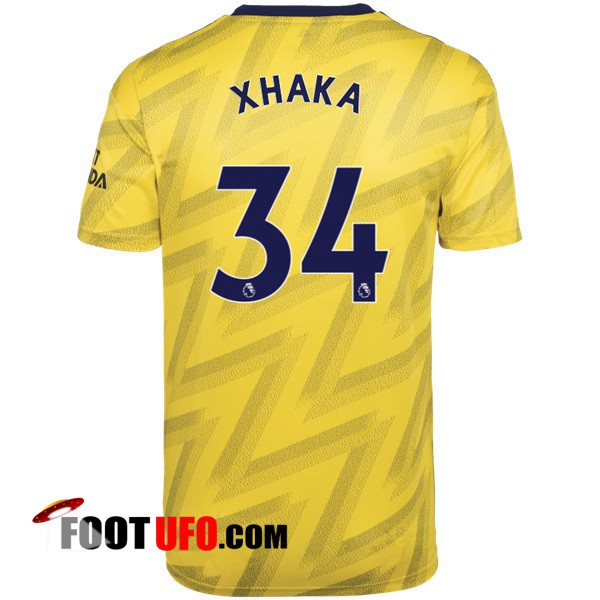 Maillot de Foot Arsenal (XHAKA 34) Exterieur 2019/2020