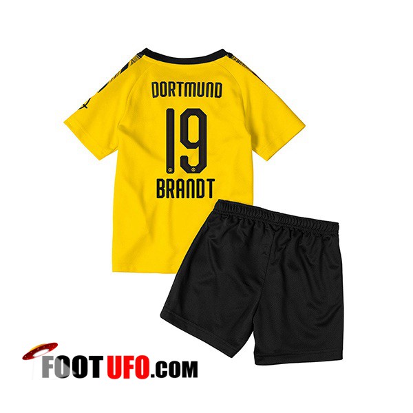 Maillot de Foot Dortmund BVB (BRANOT 19) Enfant Domicile 2019/2020