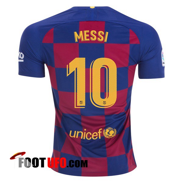 Maillot de Foot FC Barcelone (MESSI 10) Domicile 2019/2020