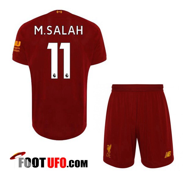 Maillot de Foot FC Liverpool (M.SALAH 11) Enfant Domicile 2019/2020