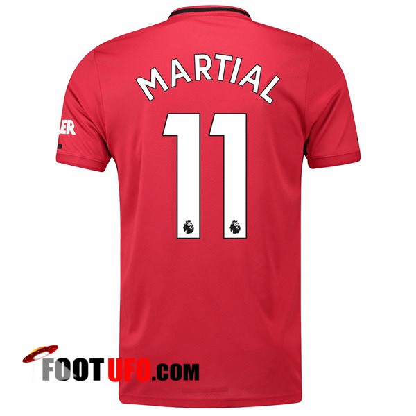 Maillot de Foot Manchester United (MARTIAL 11) Domicile 2019/2020