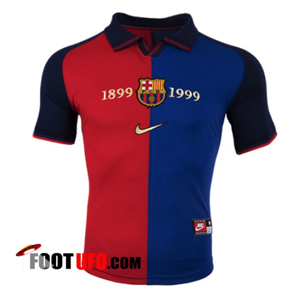 Maillot de Foot FC Barcelone Domicile 1999/2000