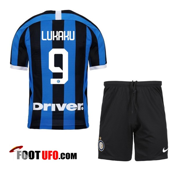 Maillot de Foot Inter Milan (LUKAKU 9) Enfants Domicile 2019/2020