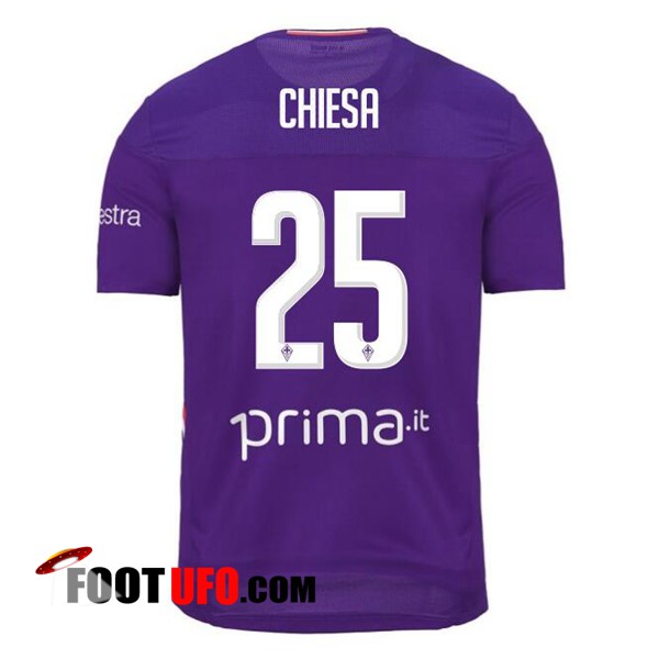 Maillot de Foot ACF Fiorentina (CHIESA 25) Domicile 2019/2020
