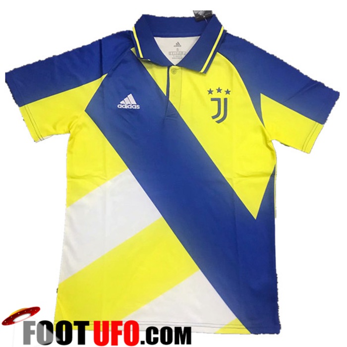 Polo Foot Juventus Bleu/Jaune 2021/2022