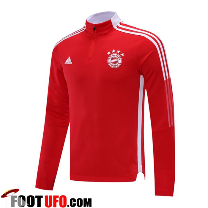 Sweatshirt Training Bayern Munich Rouge/Noir 2021/2022 -1