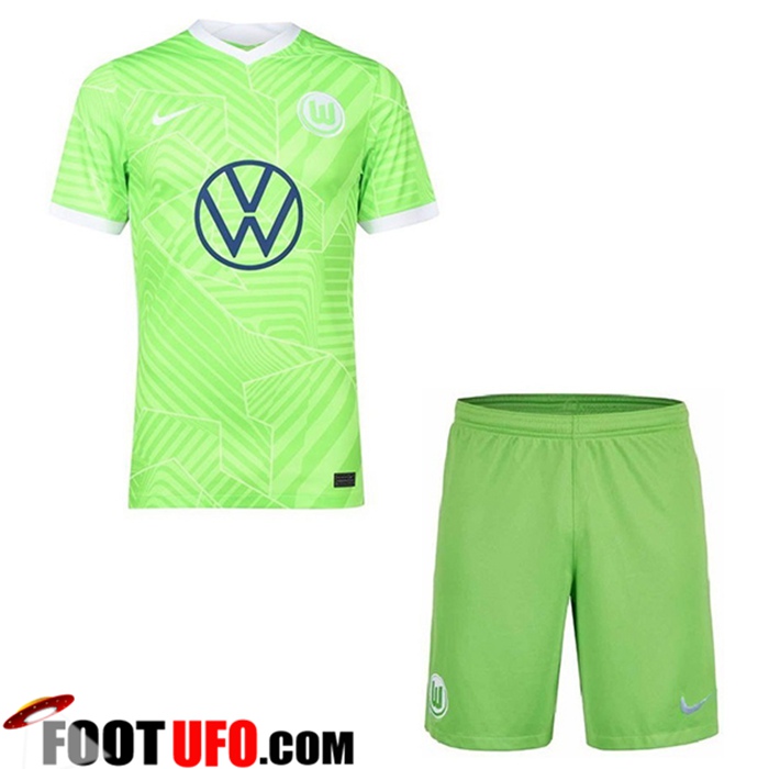 Maillot de Foot Vfl Wolfsburg Enfant Domicile 2021/2022