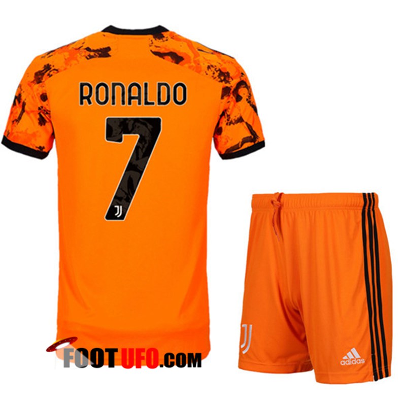 Maillot de Foot Juventus (RONALDO 7) Enfant Third 2020/2021
