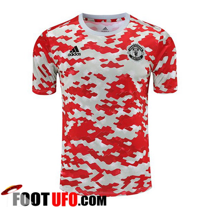 Training T-Shirts Manchester United Rouge 2021/2022