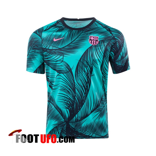 Training T-Shirts FC Barcelone Vert 2020/2021