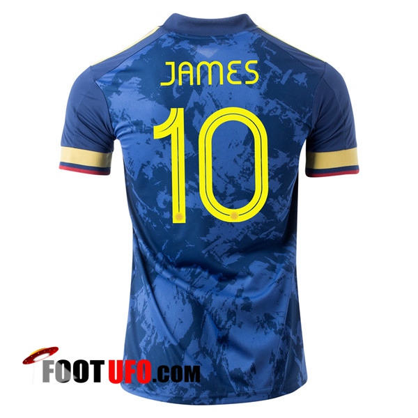 Maillot Equipe Foot Colombie (JAMES 10) Exterieur 2020/2021