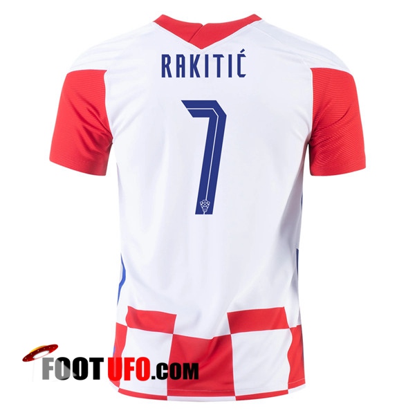 Maillot Equipe Foot Croatie (RAKITIC 7) Domicile 2020/2021
