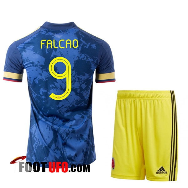 Maillot UEFA Euro 2020 Colombie (FALCAO 9) Enfant Exterieur