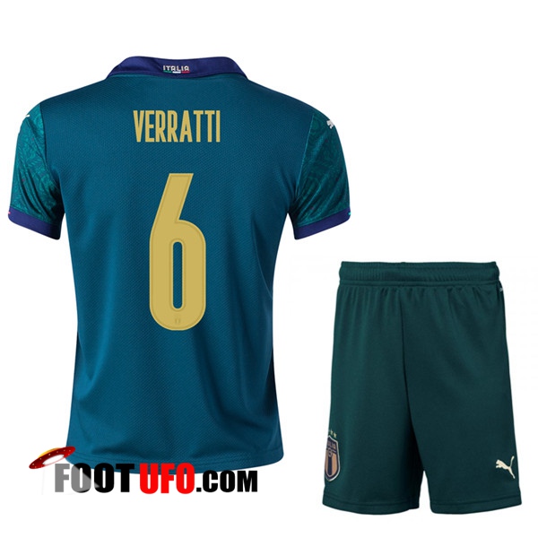 Maillot UEFA Euro 2020 Italie (VERRATTI 6) Enfant Third
