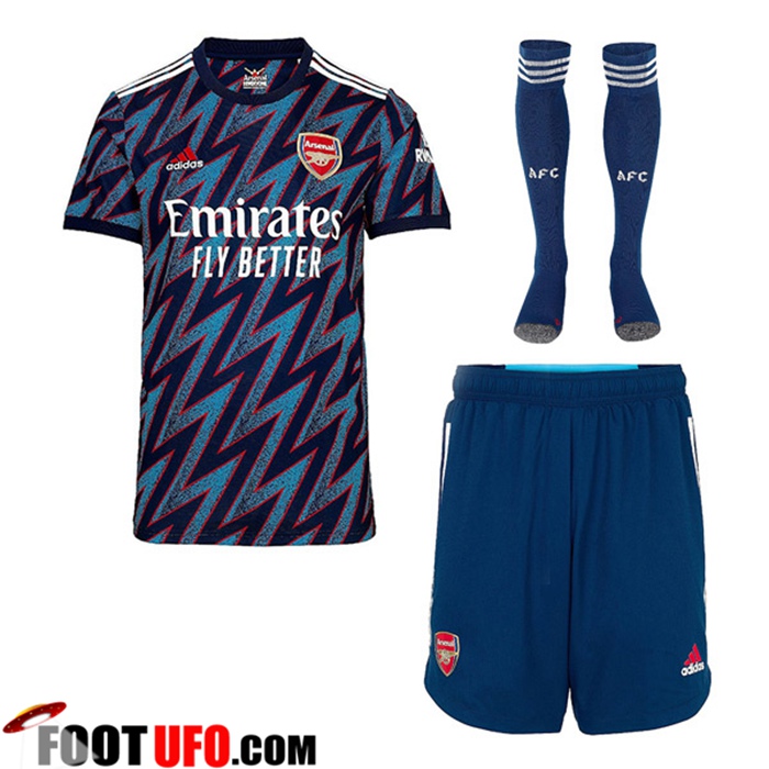 Ensemble Maillot Foot FC Arsenal Third (Short + Chaussettes) 2021/2022