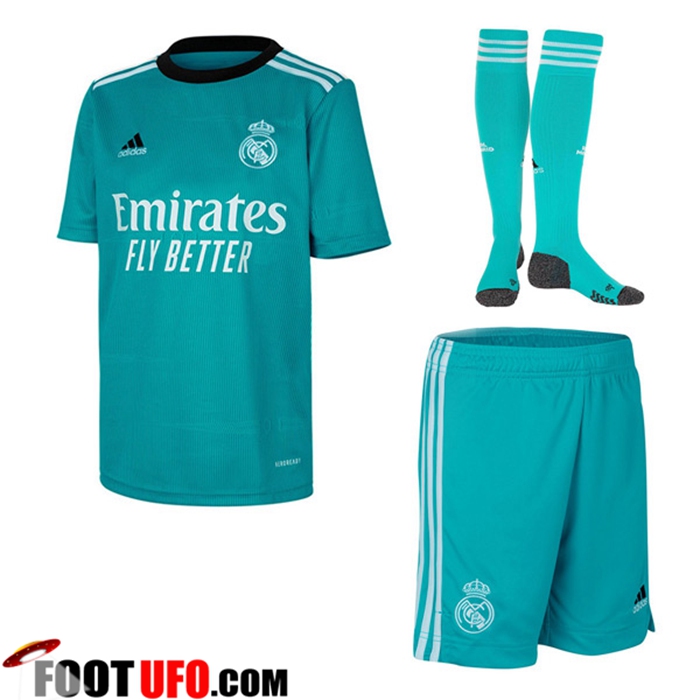 Ensemble Maillot Foot Real Madrid Third (Short + Chaussettes) 2021/2022