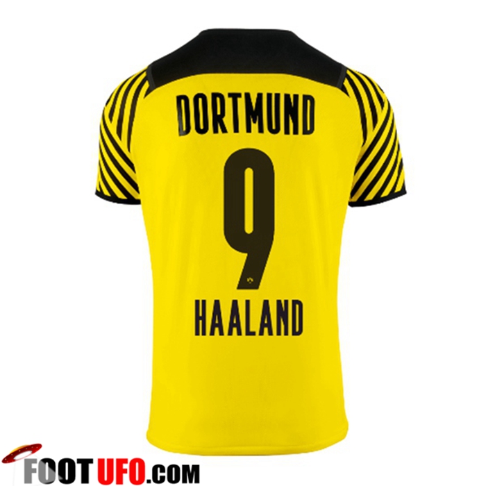 Maillot de Foot Dortmund BVB (Haaland 9) Domicile 2021/2022