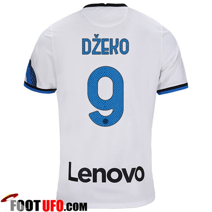 Maillot de Foot Inter Milan (DZEKO 9) Exterieur 2021/2022