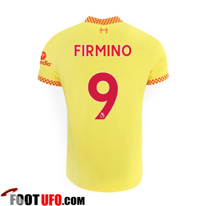 Maillot de Foot FC Liverpool (Roberto Firmino 9) Third 2021/2022