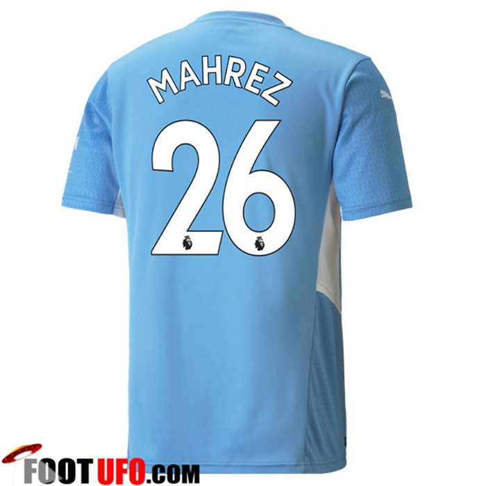 Maillot de Foot Manchester City (MAHREZ 26) Domicile 2021/2022