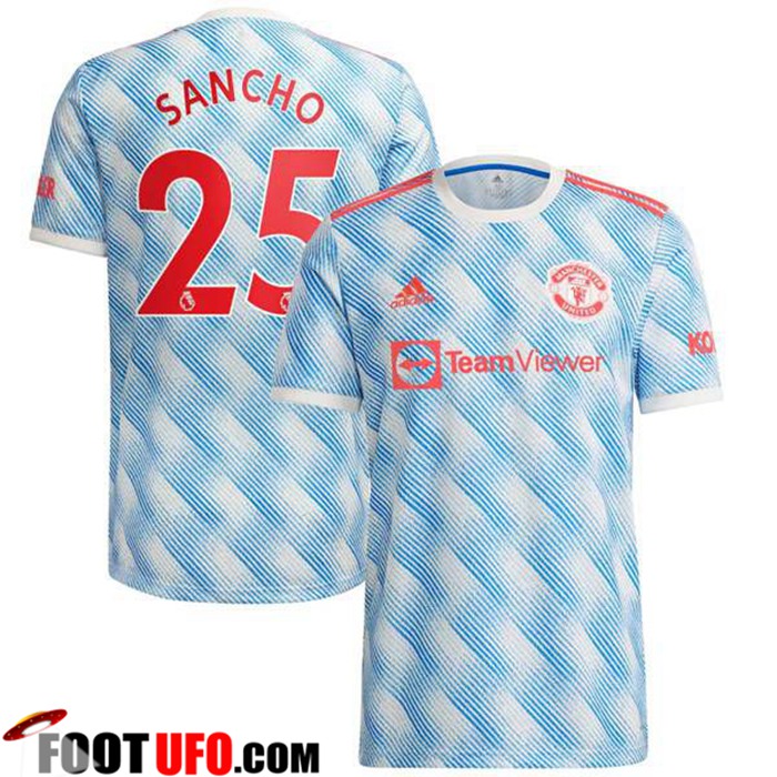 Maillot de Foot Manchester United (Sancho 25) Exterieur 2021/2022