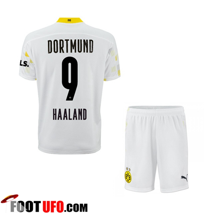 Maillot de Foot Dortmund BVB (Haaland 9) Enfant Third 2021/2022