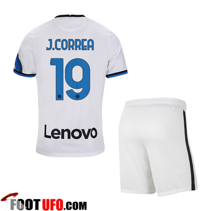 Maillot de Foot Inter Milan (J.CORREA 19) Enfant Exterieur 2021/2022