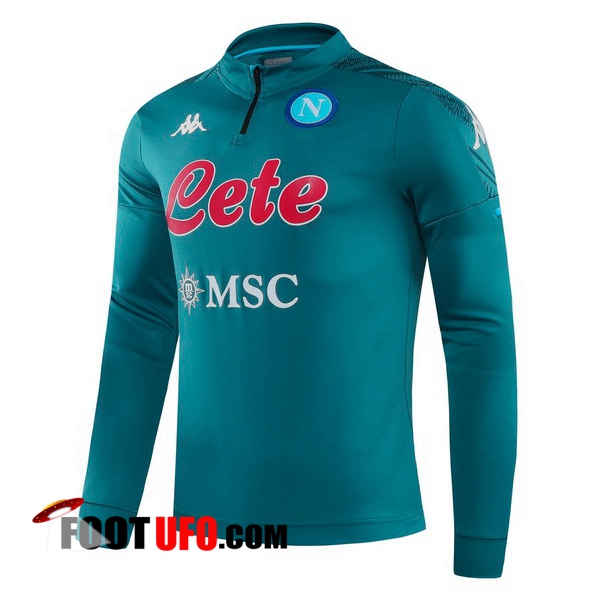 Sweatshirt Training SSC Naples Vert 2020/2021