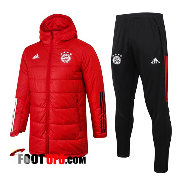 Doudoune Du Foot Bayern Munich Rouge + Pantalon 2020/2021