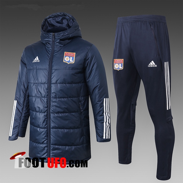 Doudoune Du Foot Lyon Bleu Marin + Pantalon 2020/2021