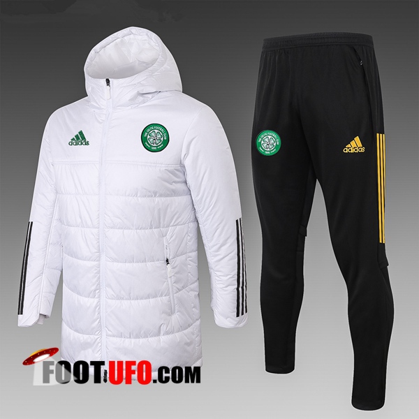 Doudoune Du Foot Celtic Blanc + Pantalon 2020/2021