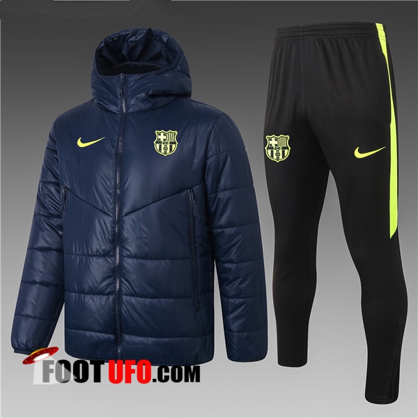 Doudoune Du Foot FC Barcelone Bleu Marin + Pantalon 2020/2021