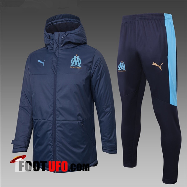 Doudoune Du Foot Marseille OM Bleu Marin + Pantalon 2020/2021