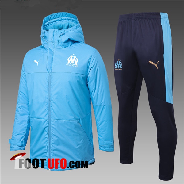 Doudoune Du Foot Marseille OM Bleu + Pantalon 2020/2021