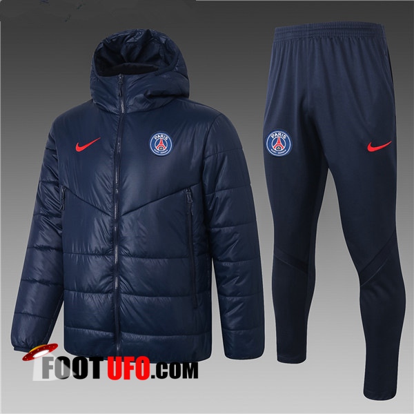 Doudoune Du Foot PSG Bleu Marin + Pantalon 2020/2021