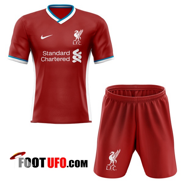 Maillot de Foot FC Liverpool Enfants Domicile Version Fuite 2020/2021