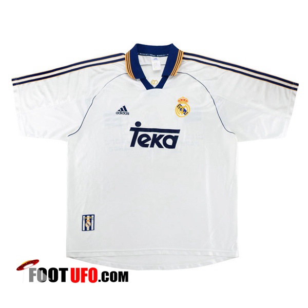 Maillot de Foot Real Madrid Retro Domicile 1998/2000