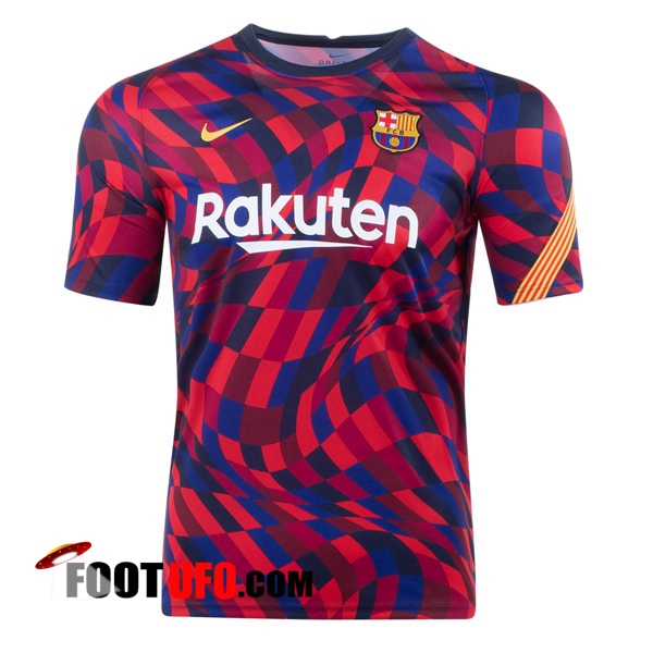 Training T-Shirts FC Barcelone Rouge 2020/2021